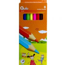 مداد رنگی 6 رنگ کویلو مدل جامبو