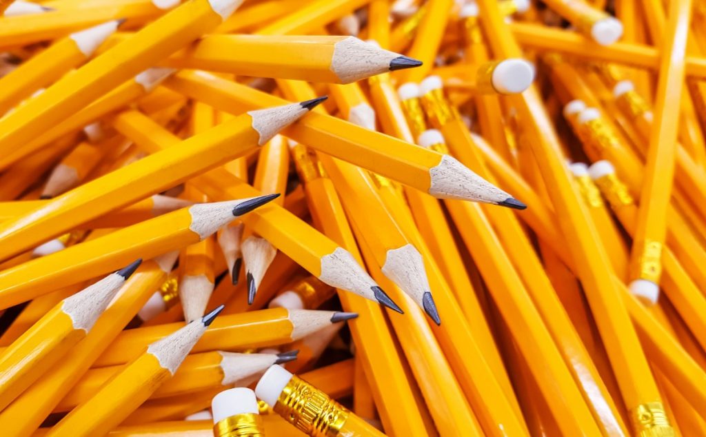 many pencils piled in a big pile PT34GEH