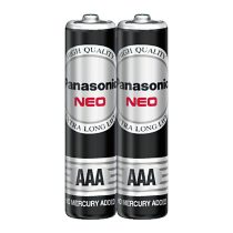 باتری نیم قلمی پاناسونیک مدل Panasonic Neo AAA بسته 2 عددی